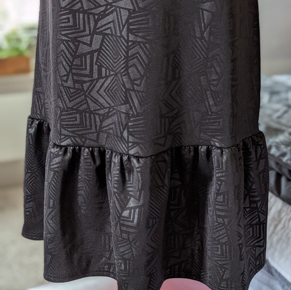 A- Line Drop Waist Tank Mini Dress - Picture 3 of 6